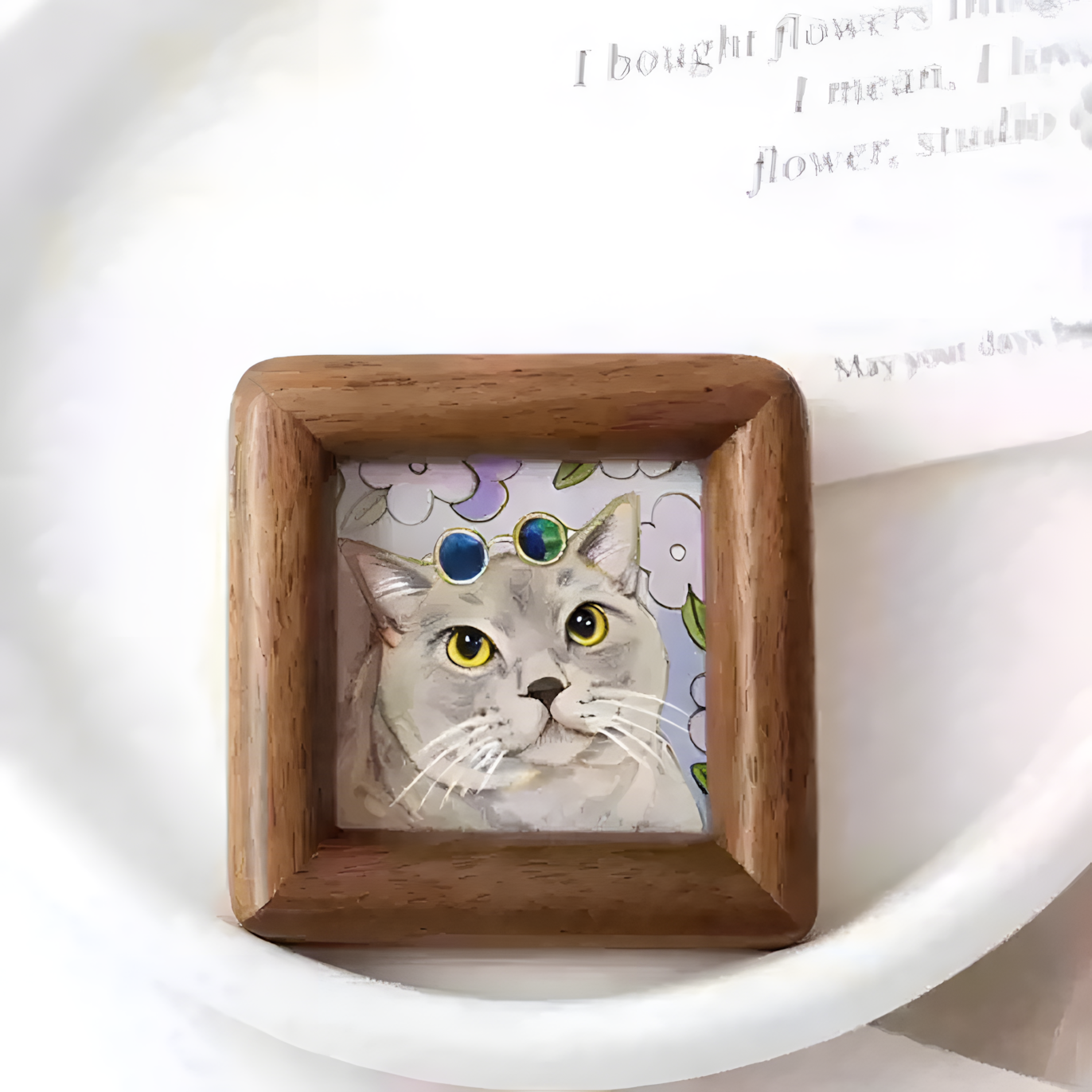 Hand-Painted Custom Watercolor Pet Portrait