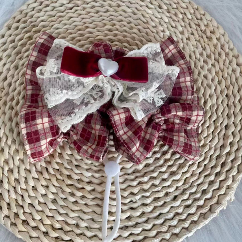 Cute Dog Headwear/Hair Ties To Dress Up Big-eared Dogs with Bow Series