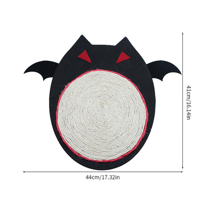 Halloween Sword Hemp Rope Bat Cat Scratch Board