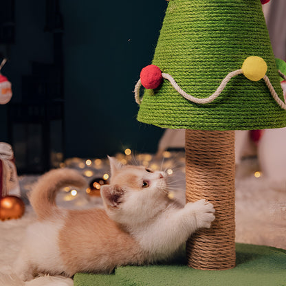 Christmas Tree Cat Scratching Post