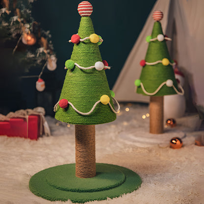 Christmas Tree Cat Scratching Post