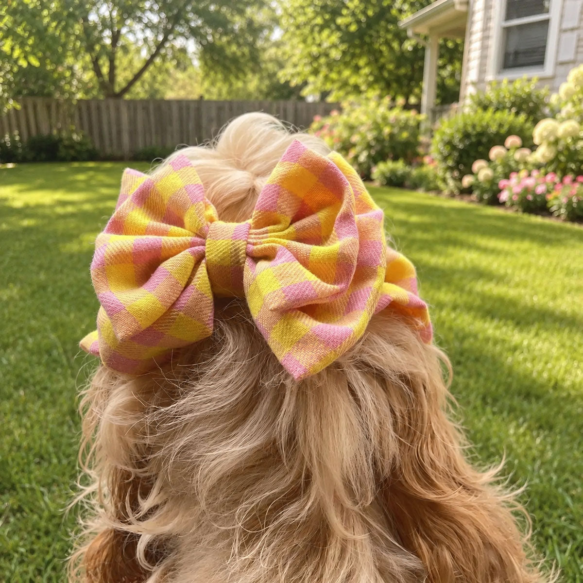 Bow Snood for Long Eared Dogs
