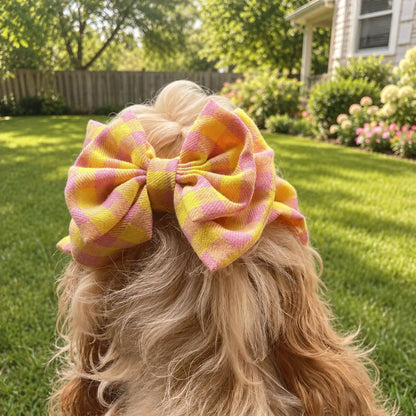 Bow Snood for Long Eared Dogs