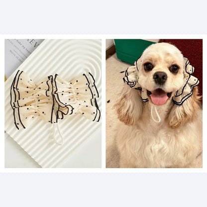 Dog Headwear Decorative Hair Ties Suitable for Long-eared Dogs