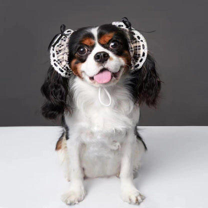 Dog Headwear Decorative Hair Ties Suitable for Long-eared Dogs